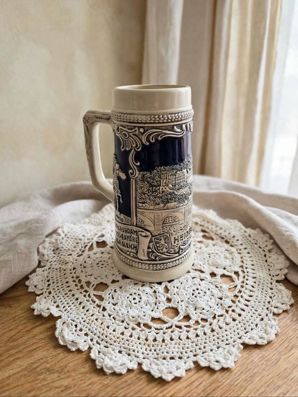 Vintage Gerz Alt Heidelberg Perkeo Beer Stein - West Germany